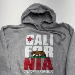CALIFORNIA Men’s XL Gray Hoodie Sweatshirt